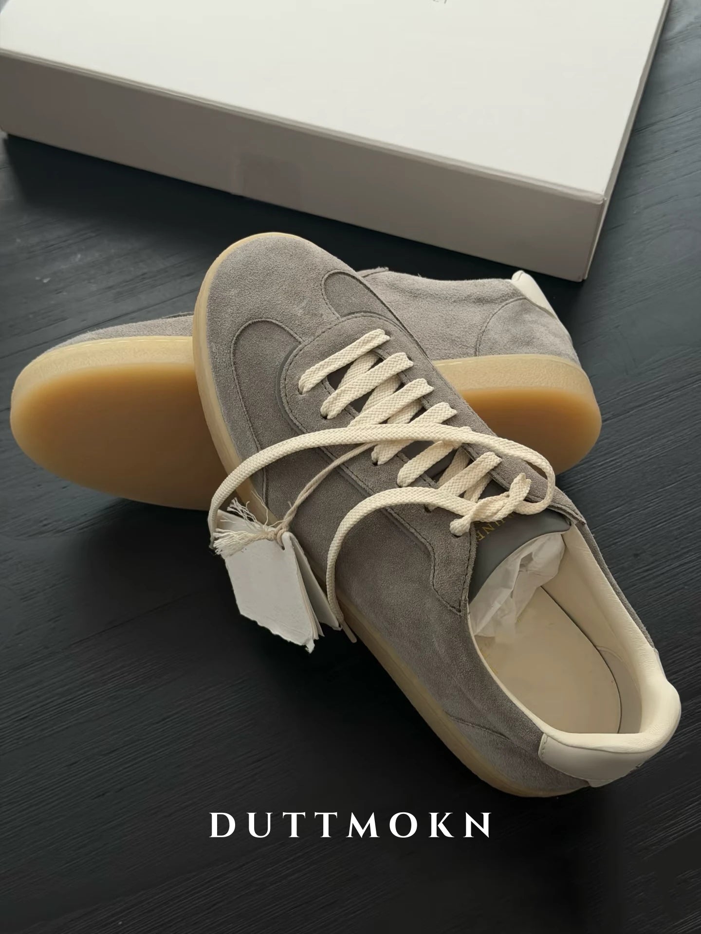 Suede Leather German Trainer Sneakers