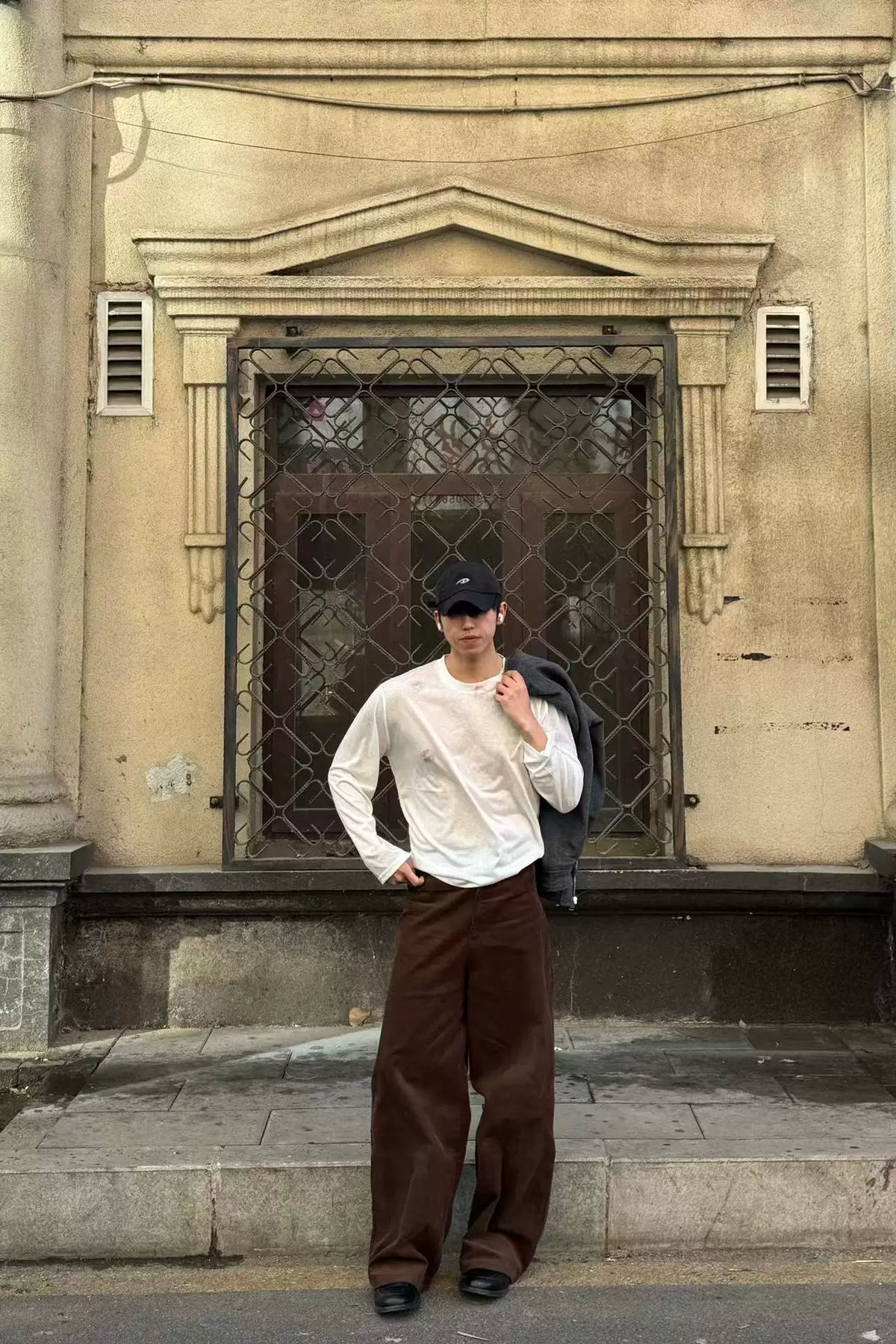 A-Line Corduroy Trousers
