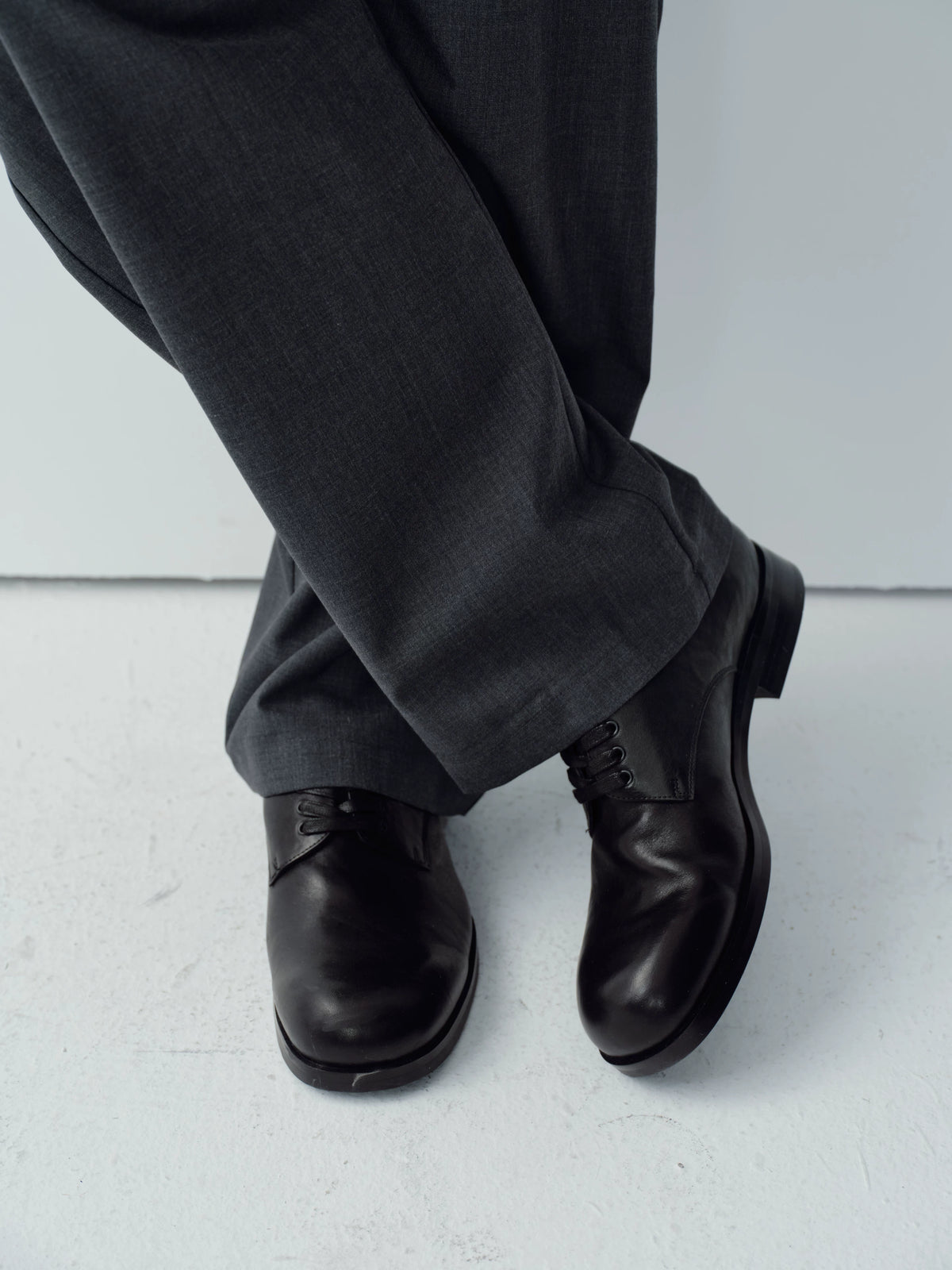 Wizard Square-Toe Derby Shoes