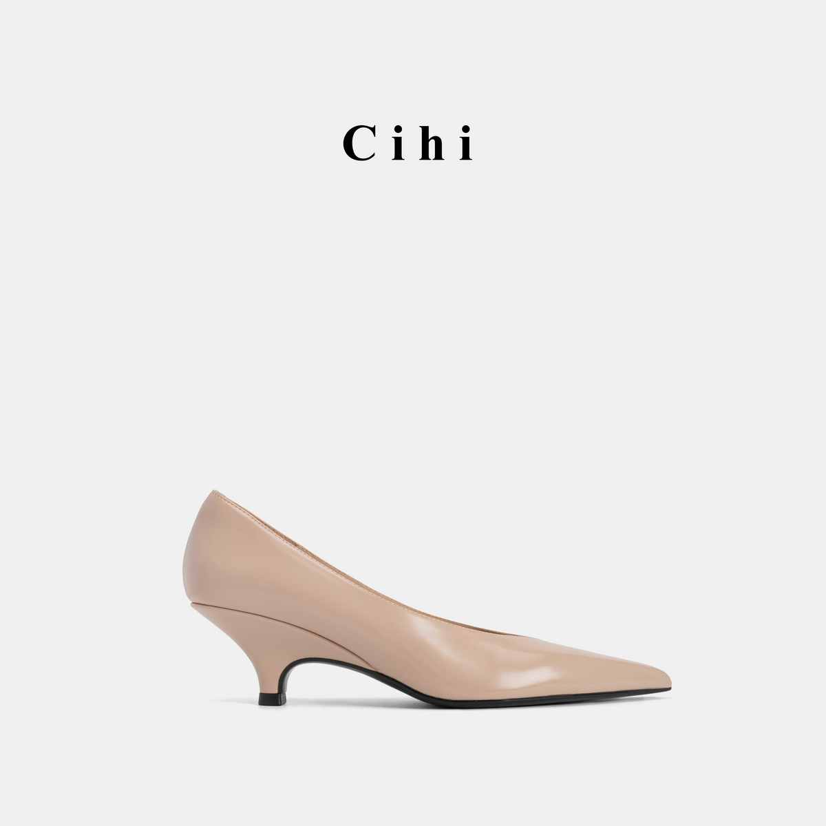 Women’s Sculptural Heel Pointed-Toe Pumps