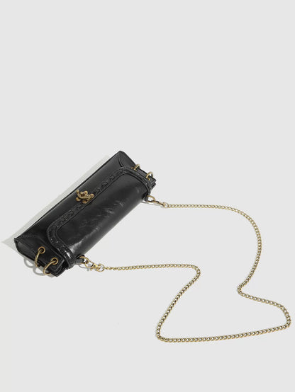 Antique Chain Lock Crossbody Bag product photo