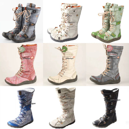 Lace Up Snow Boots