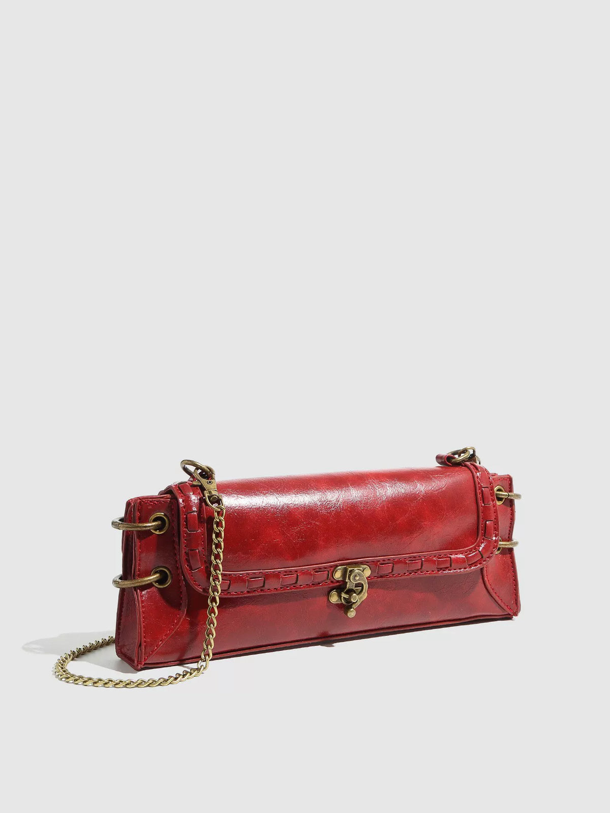Antique Chain Lock Crossbody Bag product photo