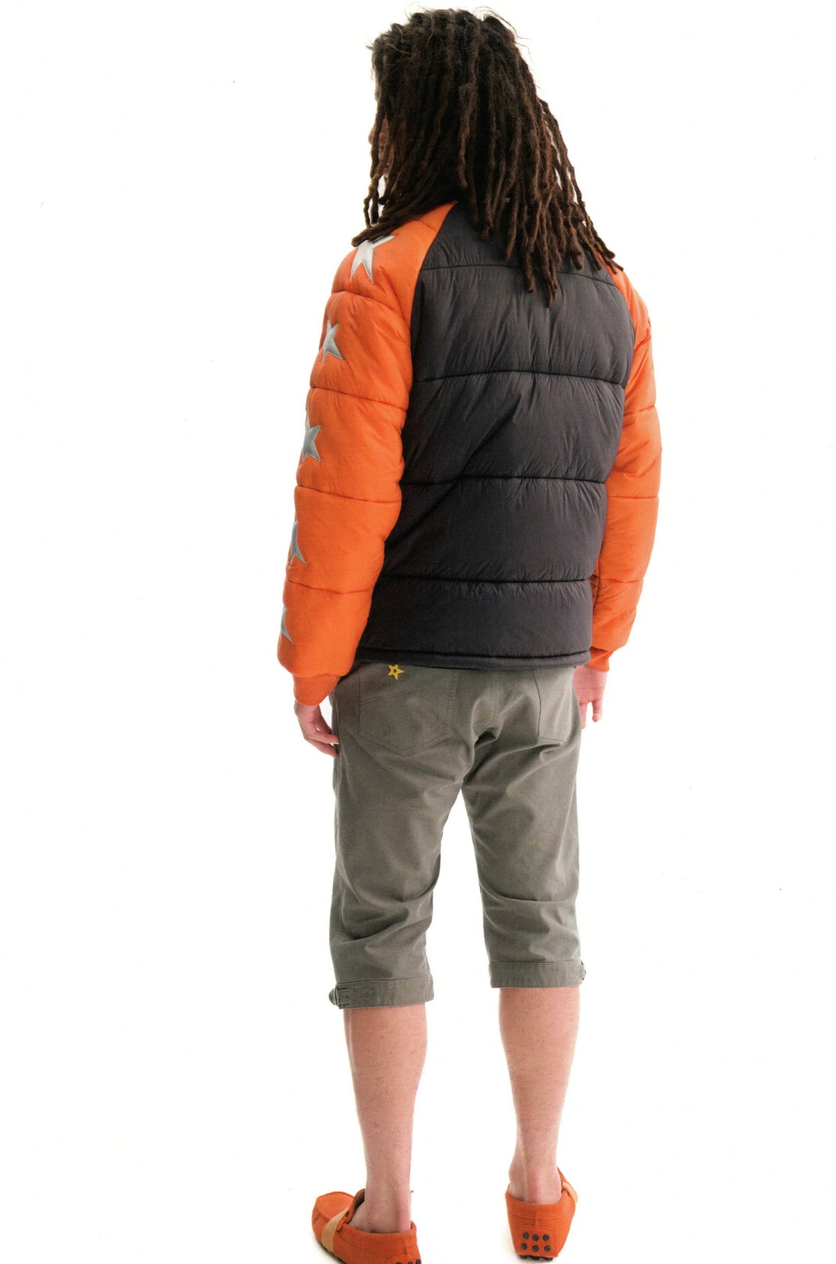 Star Print Puffer Jacket - view 5