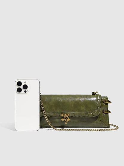 Antique Chain Lock Crossbody Bag product photo
