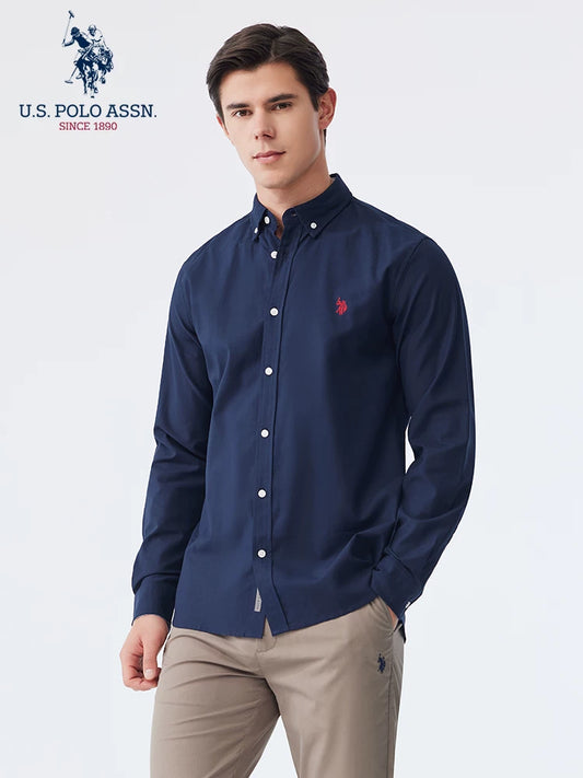 U.S. Polo Assn. Men's Lightweight Business Casual Shirt