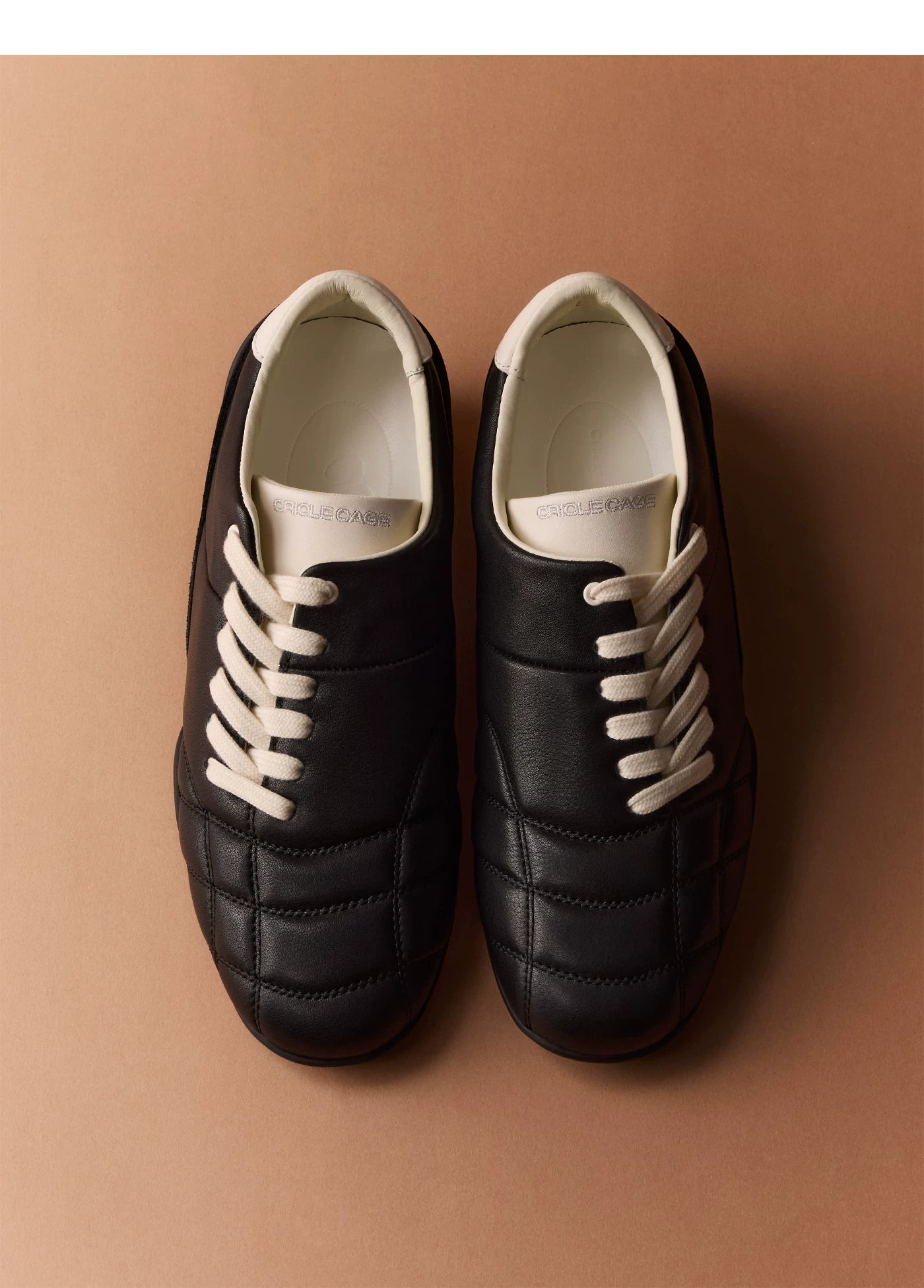 Black Low-Profile Trainer Sneakers