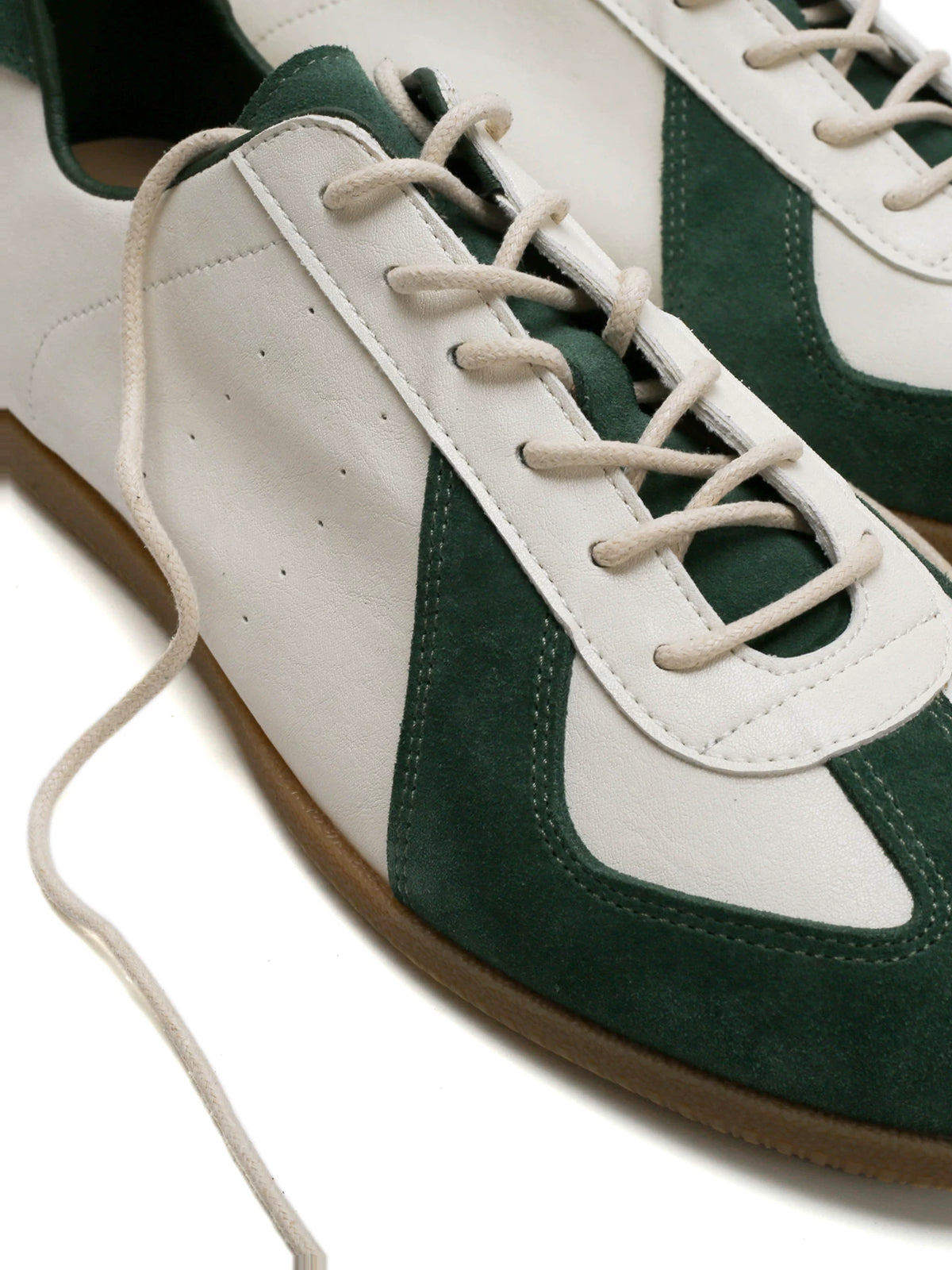 Boogie Woogie Waxed Leather Trainer Sneakers