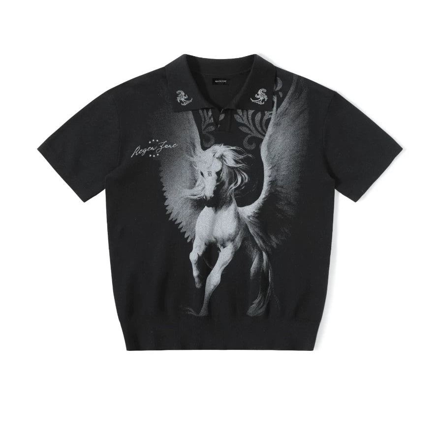 Pegasus Totem Breathable Knit Polo