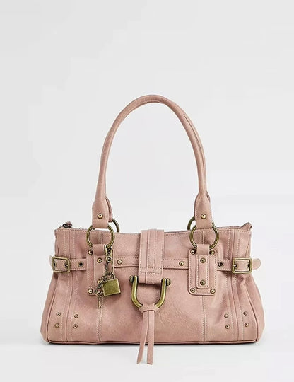 Vintage Studded Tote Bag detail 8