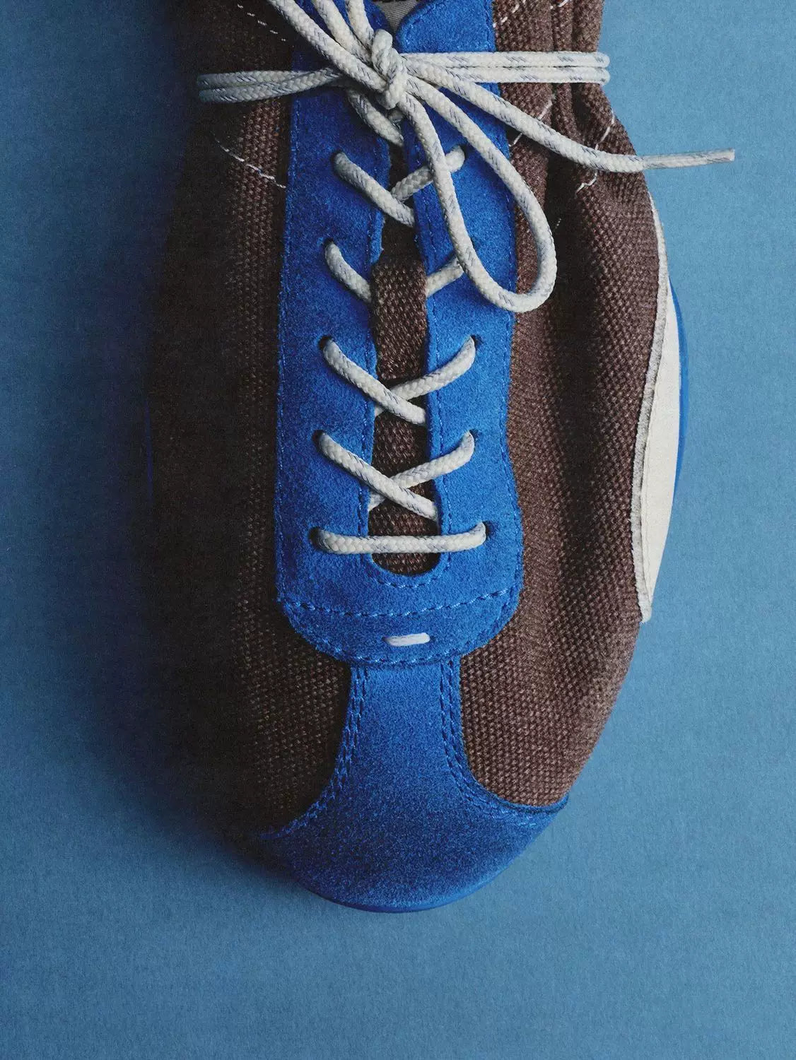 Ruched Colorblock Trainer Sneakers - 360 view 3