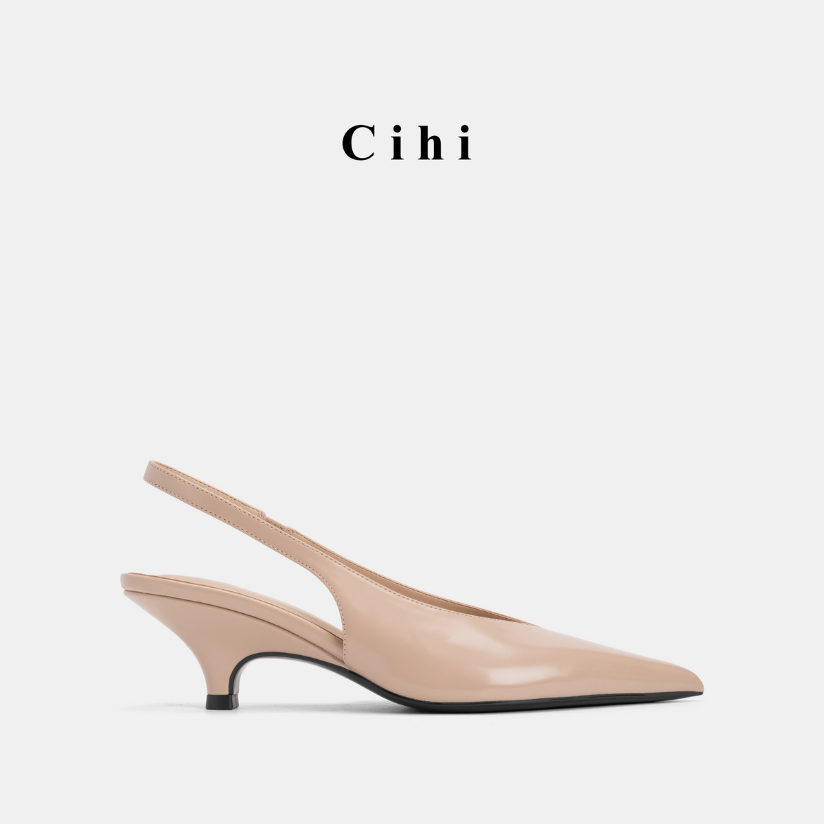 Women’s Sculptural Heel Pointed-Toe Pumps
