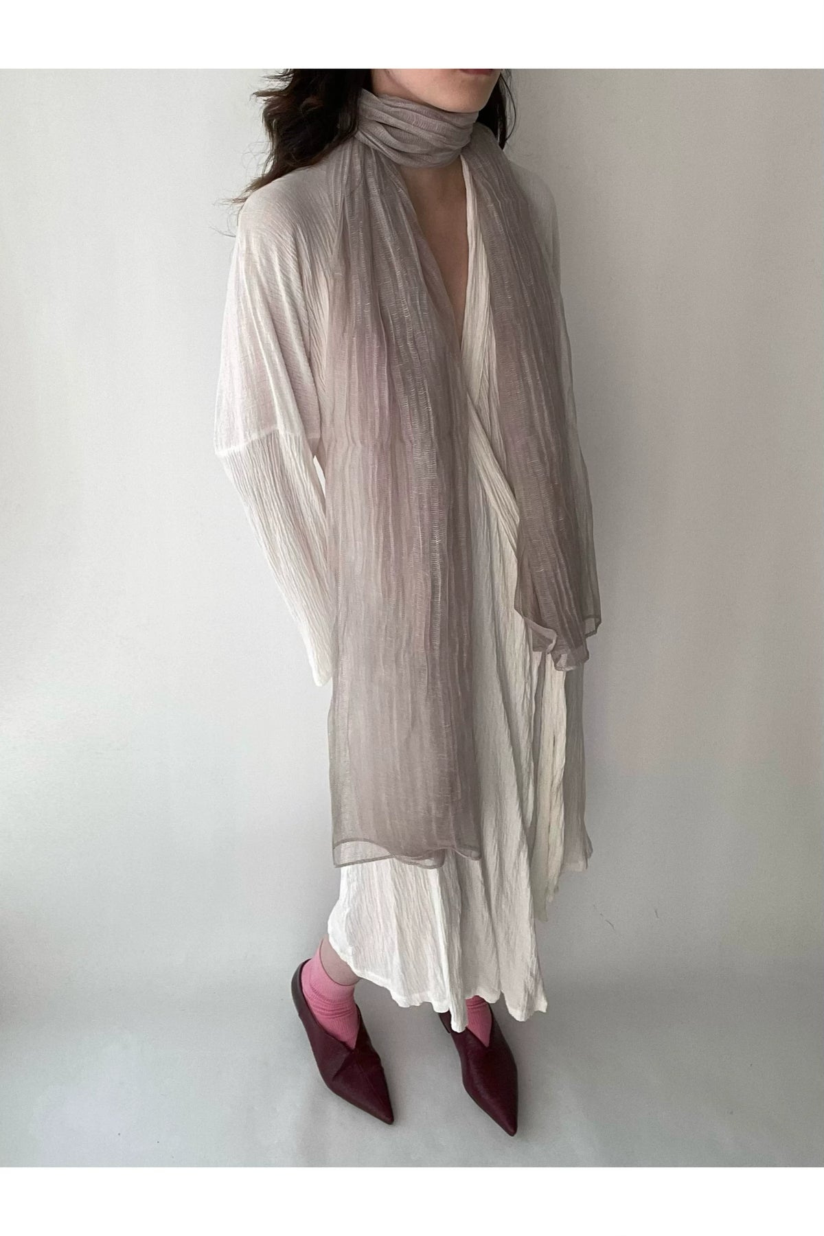 Smoky Mauve Lightweight Scarf product photo