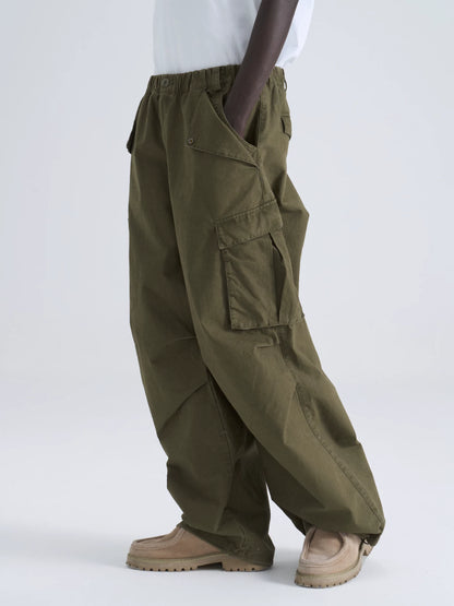 Washed Utility Cargo Pants model view