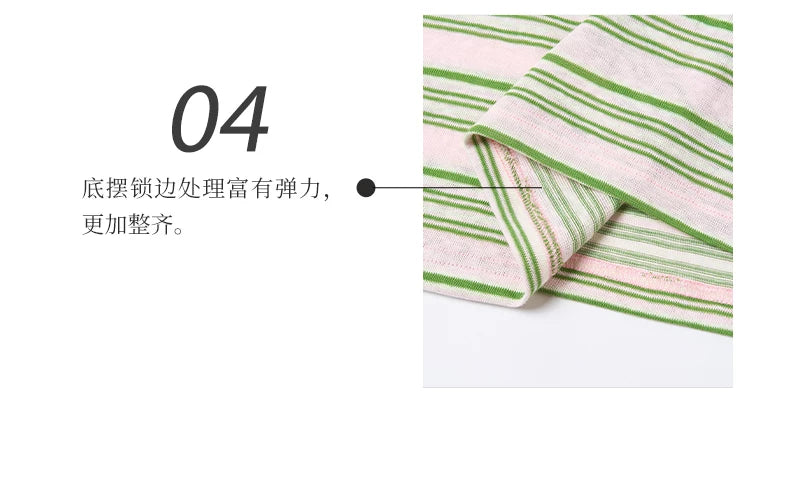 Striped Graphic Long Sleeve T-Shirt