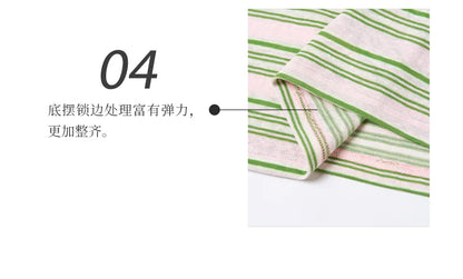 Striped Graphic Long Sleeve T-Shirt