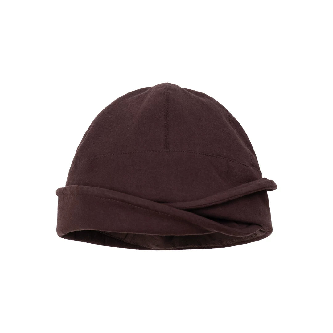 Vintage Linen Feel Sailor Bucket Hat with Turn-Up Brim