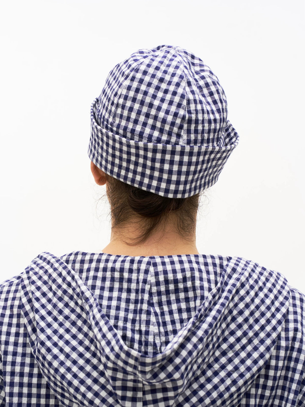 Reversible Gingham Bucket Hat
