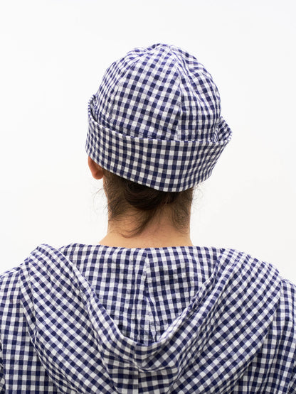 Reversible Gingham Bucket Hat