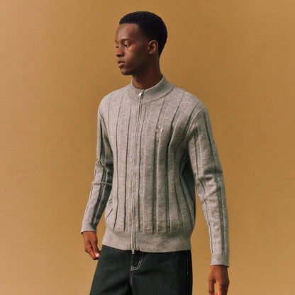 FPA Ribbed Knit Zip Jacket