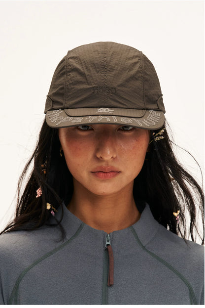 Water-Repellent Mesh-Panel Baseball Cap