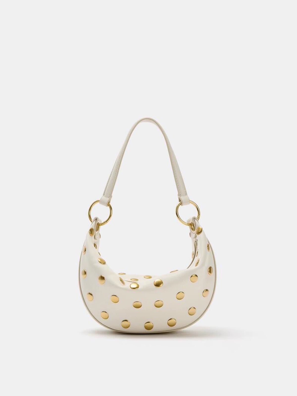 Studded Crescent Shoulder Bag product shot