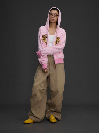 Washed Balloon Pocket Cargo Pants