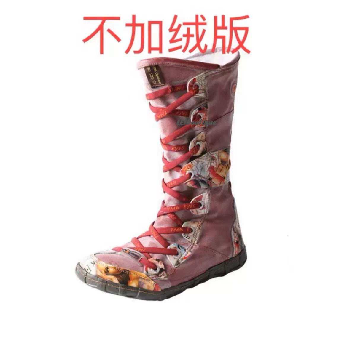 Lace Up Snow Boots