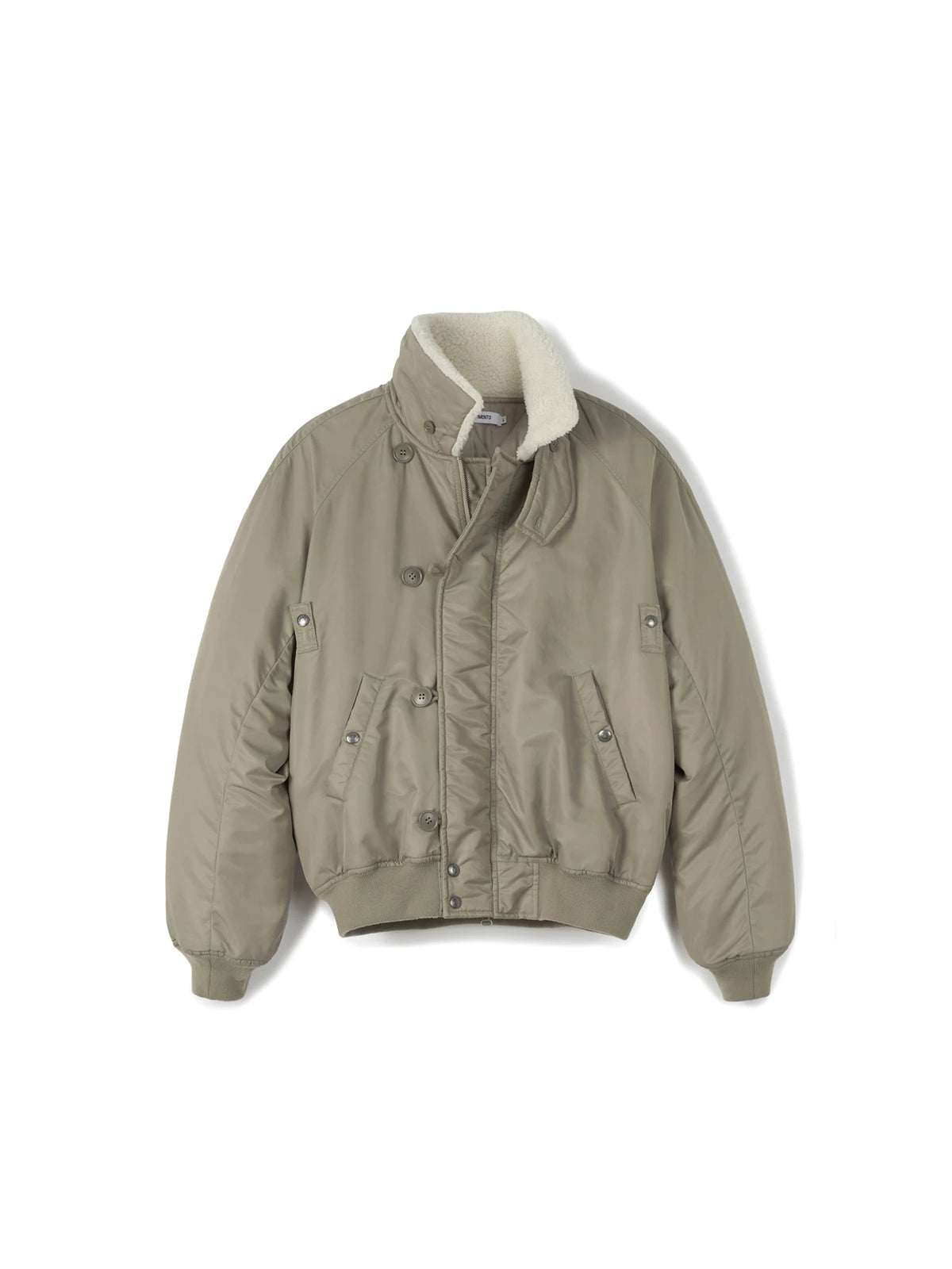 Partimento Fleece Stand-Collar Jacket