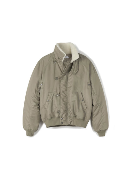 Partimento Fleece Stand-Collar Jacket