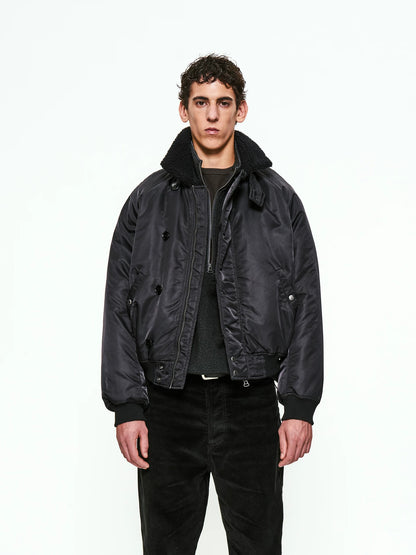 Partimento Fleece Stand-Collar Jacket