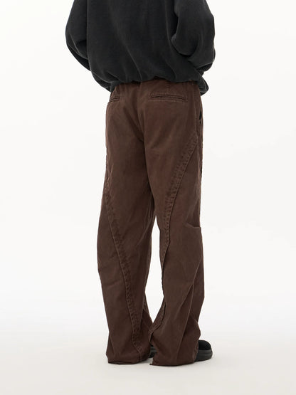 Utility Panel Straight-Leg Pants product view