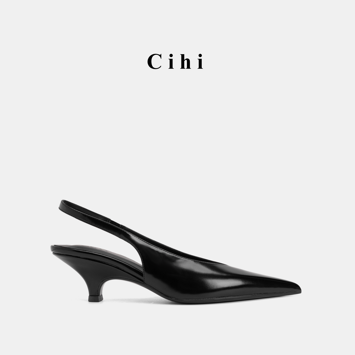 Women’s Sculptural Heel Pointed-Toe Pumps