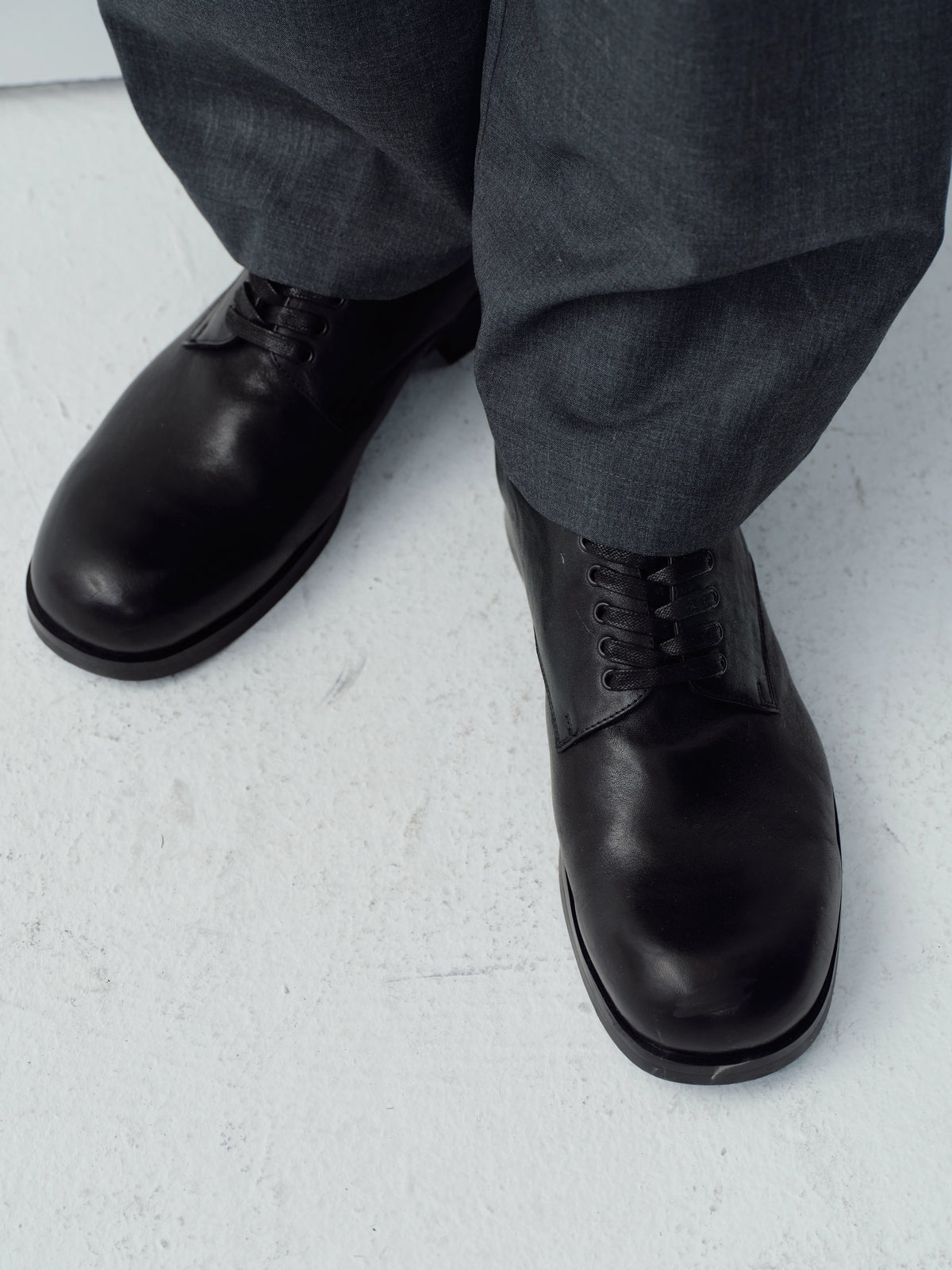 Wizard Square-Toe Derby Shoes
