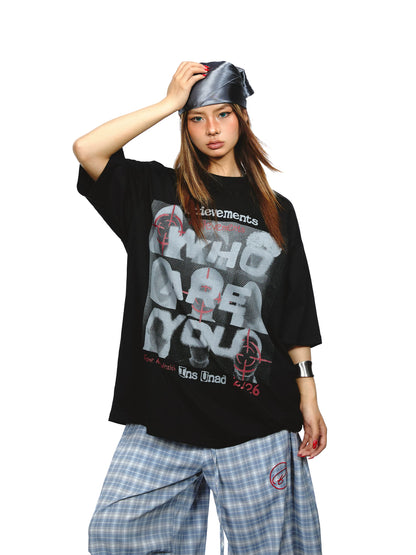 Printed Oversized T Shirt product view