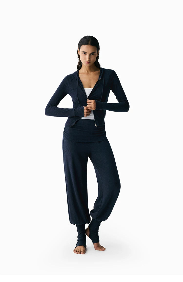 Hooded Zip Jacket and Jogger Set