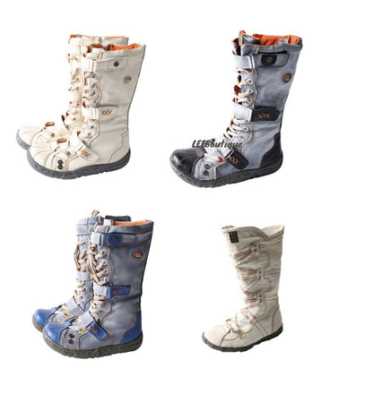 Lace Up Snow Boots