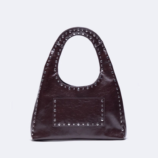 Studded Top Handle Shoulder Bag product photo
