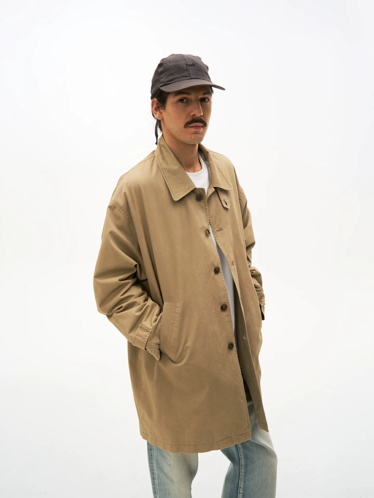 Relaxed Collar Coat