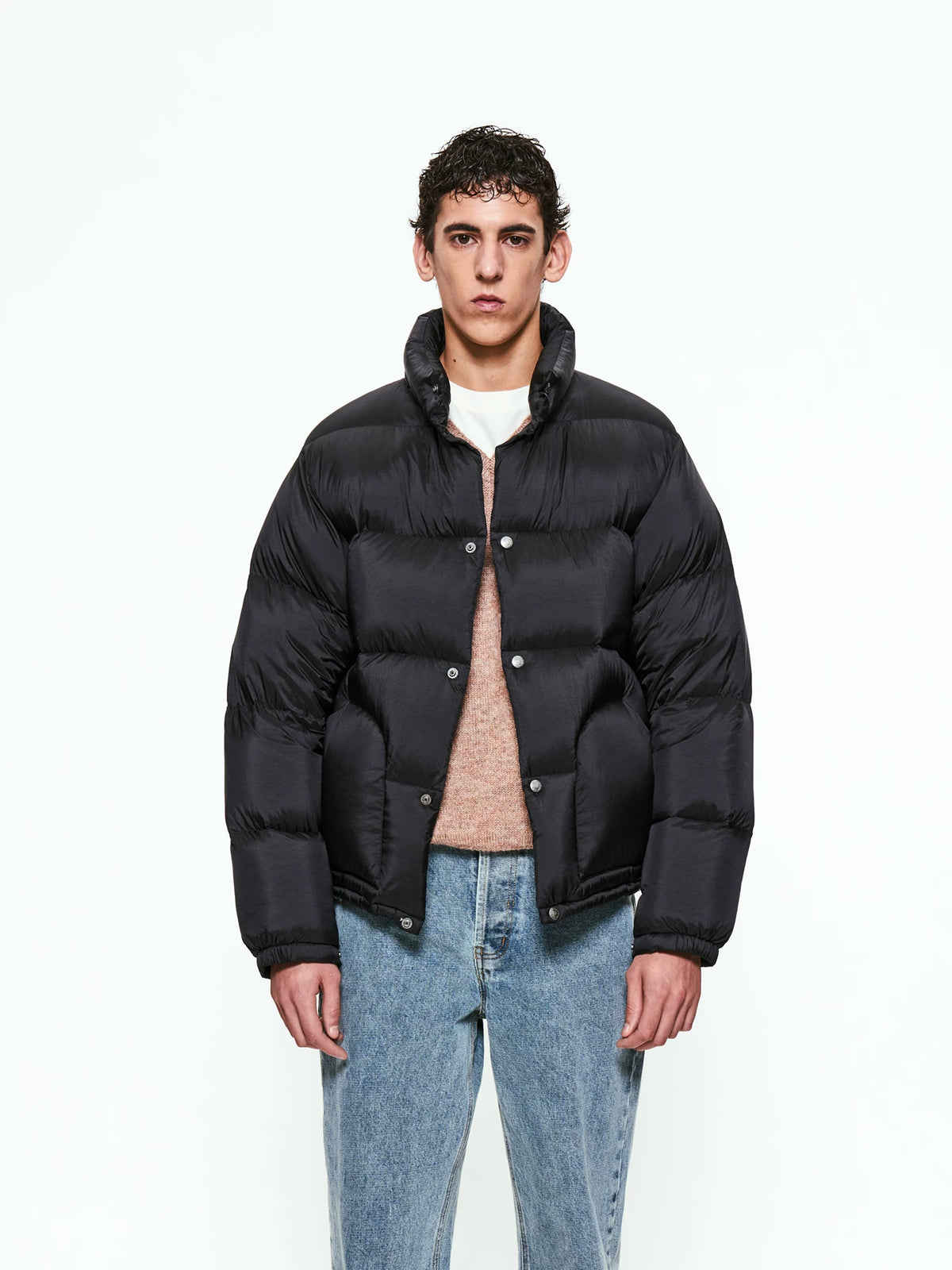 Partimento Lightweight Duck-Down Stand-Collar Jacket