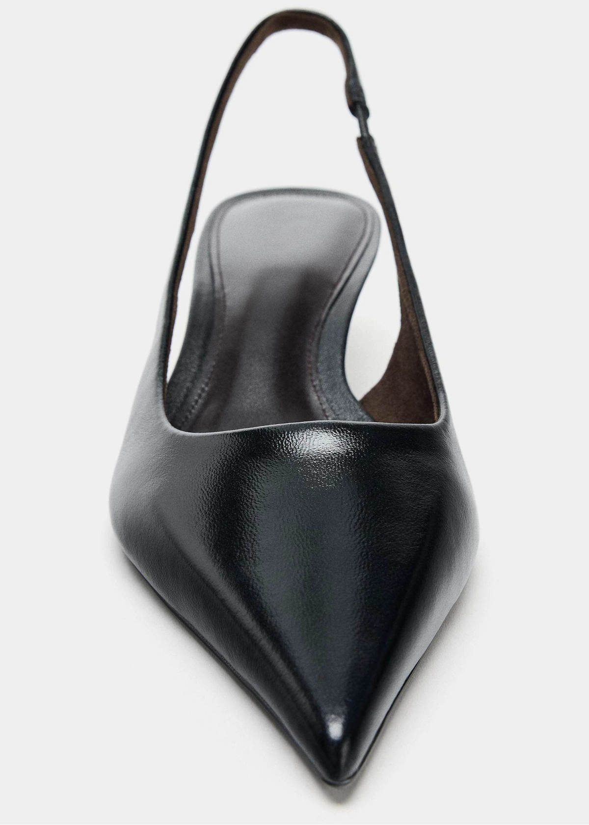 Women's Pointed-Toe Kitten-Heel Slingback Pumps