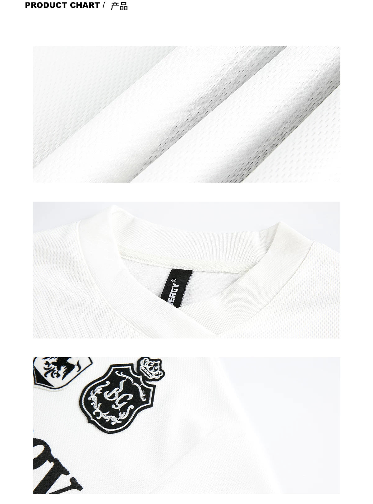 Number 07 V Neck Long Sleeve T-Shirt