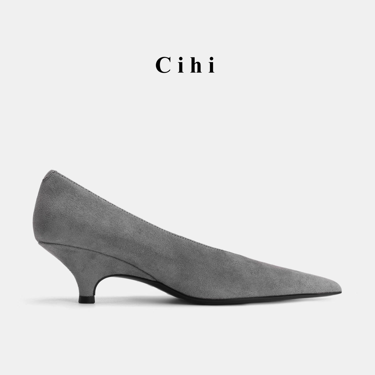 Women’s Sculptural Heel Pointed-Toe Pumps