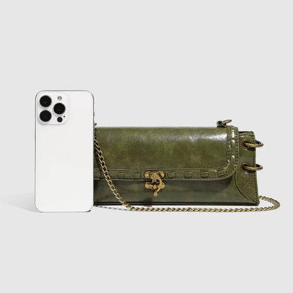 Antique Chain Lock Crossbody Bag product photo