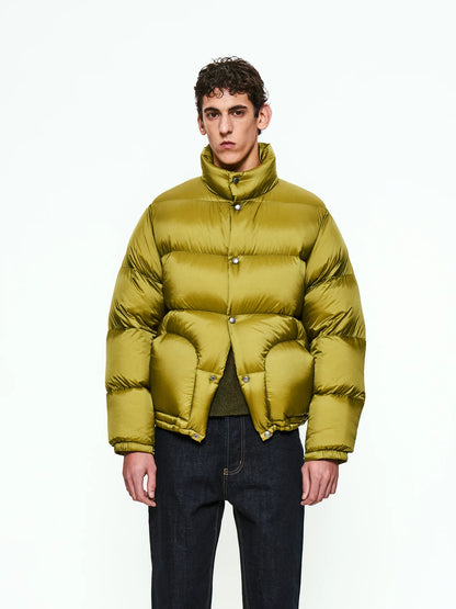 Partimento Lightweight Duck-Down Stand-Collar Jacket