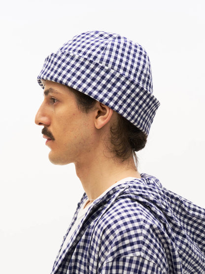 Reversible Gingham Bucket Hat