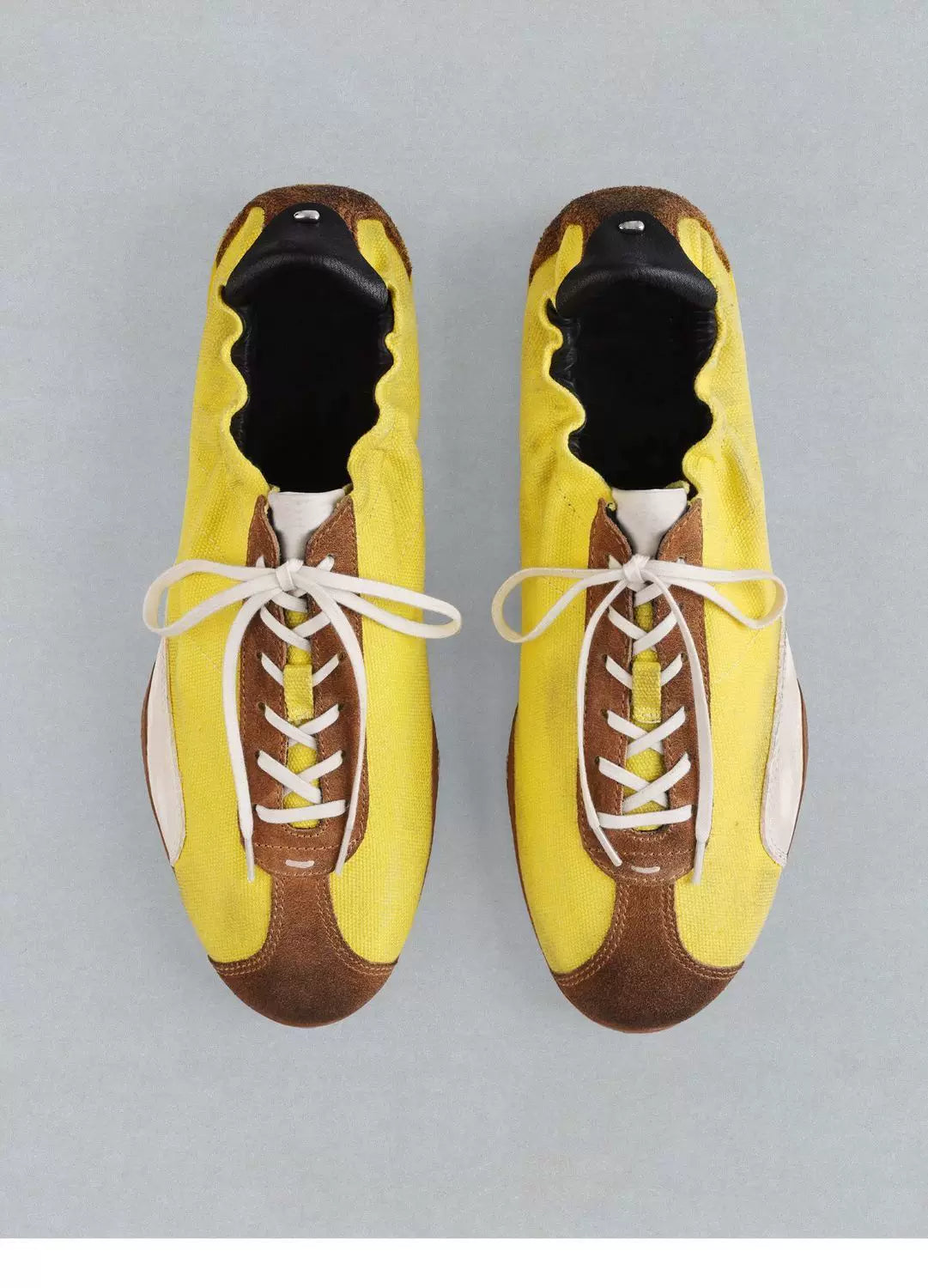 Ruched Colorblock Trainer Sneakers