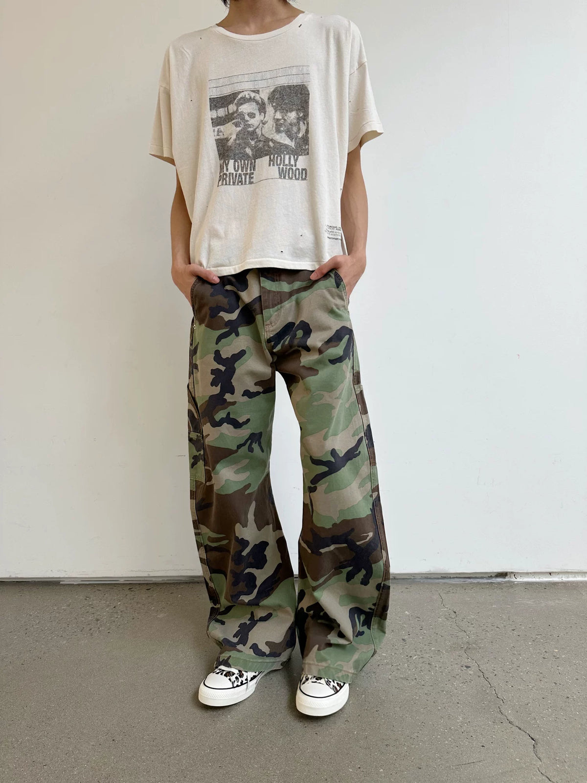 Camo Leopard Cargo Pants — camo leopard cargo pants view