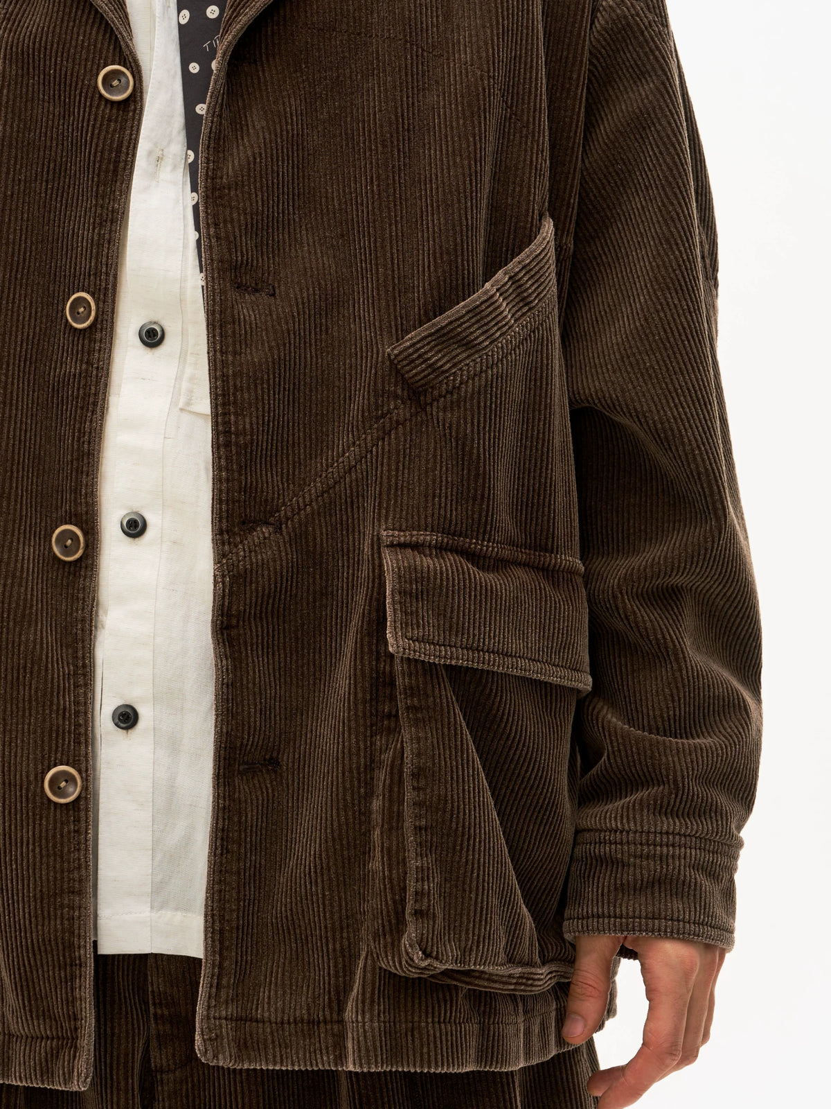 Washed Corduroy Utility Jacket product view