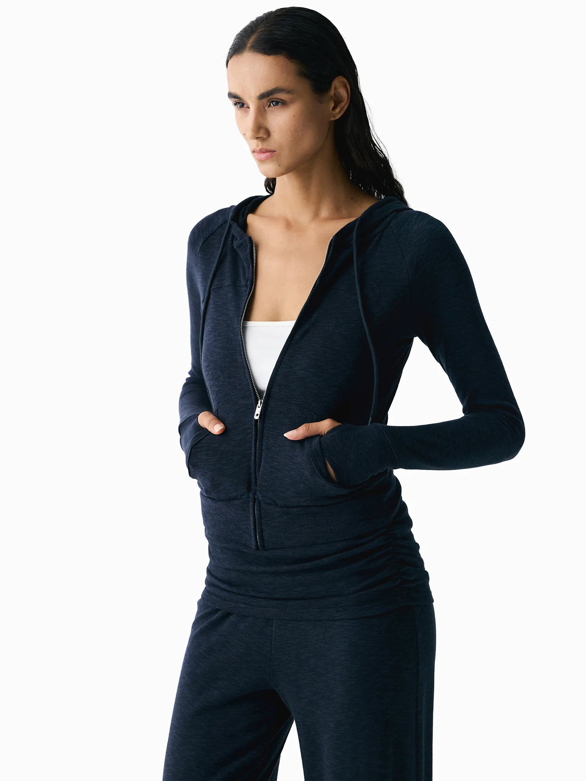 Hooded Zip Jacket and Jogger Set